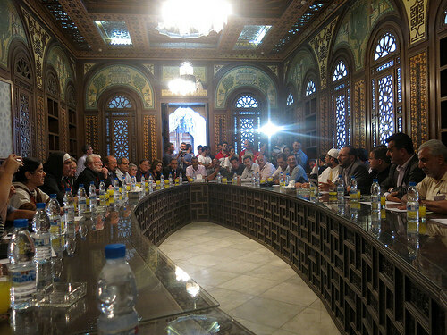 Christians and Muslims working together for peace in Damascus